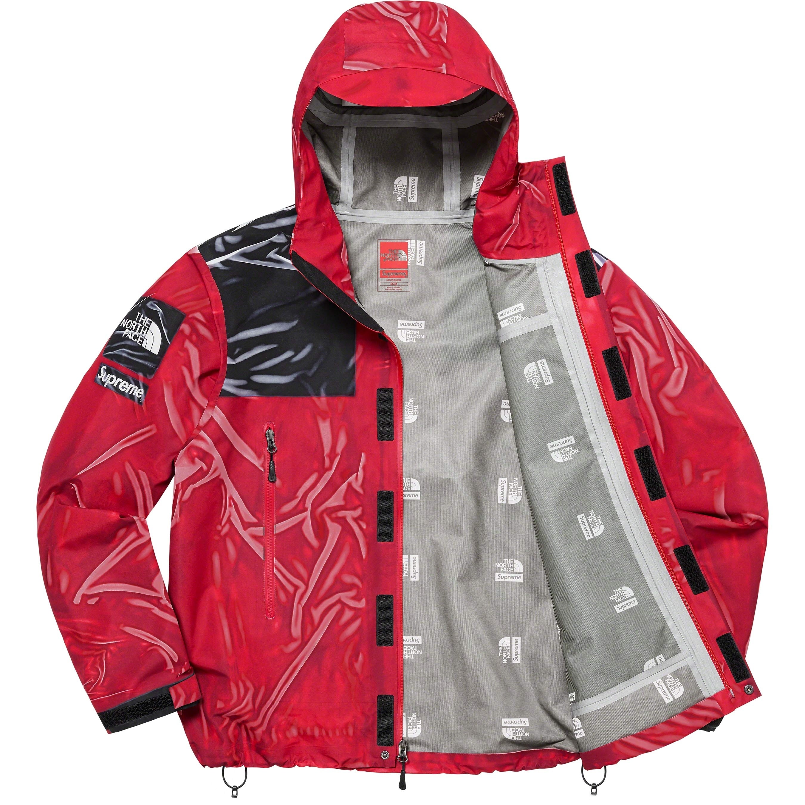 Supreme®/The North Face® Trompe L’oeil Printed Taped Seam Shell Jacket view 15